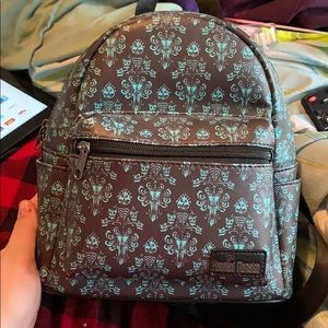 Haunted mansion mini backpack.